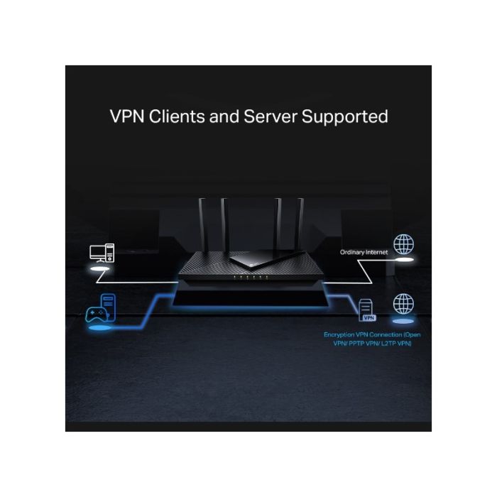 TP-LINK usmerjevalnik Archer AX55 PRO AX3000 Dual Band Gigabit usmerjevalnik Wi-Fi 6, 2.5G Port