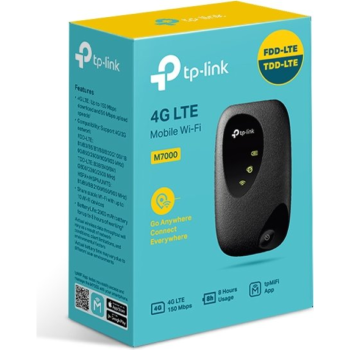 TP-Link 4G LTE Mobile Wi-Fi hotspot z baterijskim napajanjem M7000 TP-Link 4G LTE Mobile Wi-Fi hotspot z baterijskim napajanjem M7000