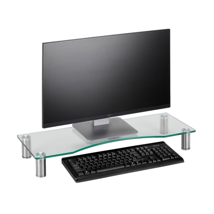 Vonhaus steklen podstavek za monitor L prozoren VONHAUS Vonhaus steklen podstavek za monitor L prozoren