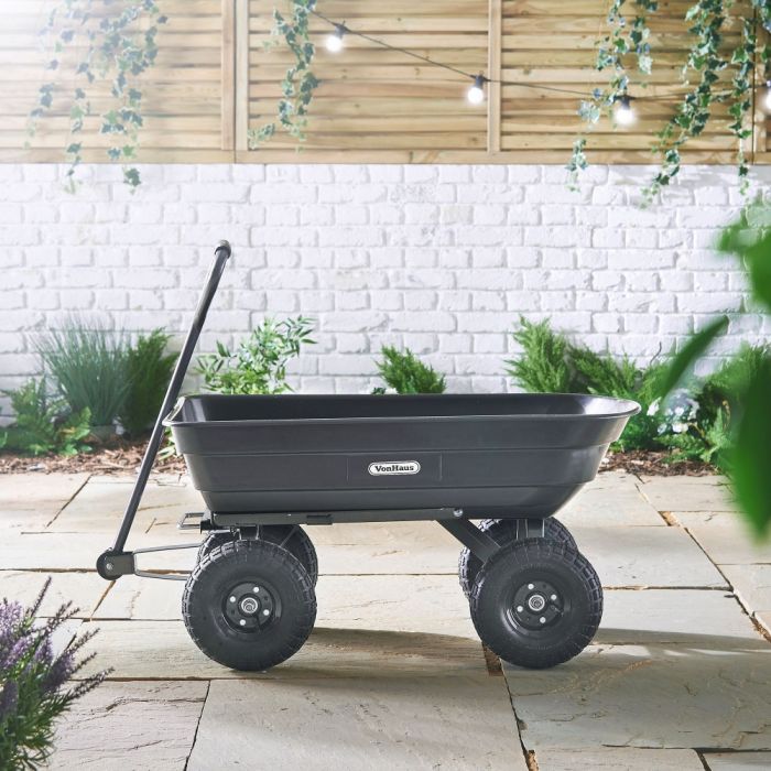 VonHaus 75L vrtni voziček VONHAUS VonHaus 75L vrtni voziček