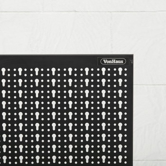 VonHaus kovinska tabla za orodje z nosilci VONHAUS VonHaus kovinska tabla za orodje z nosilci