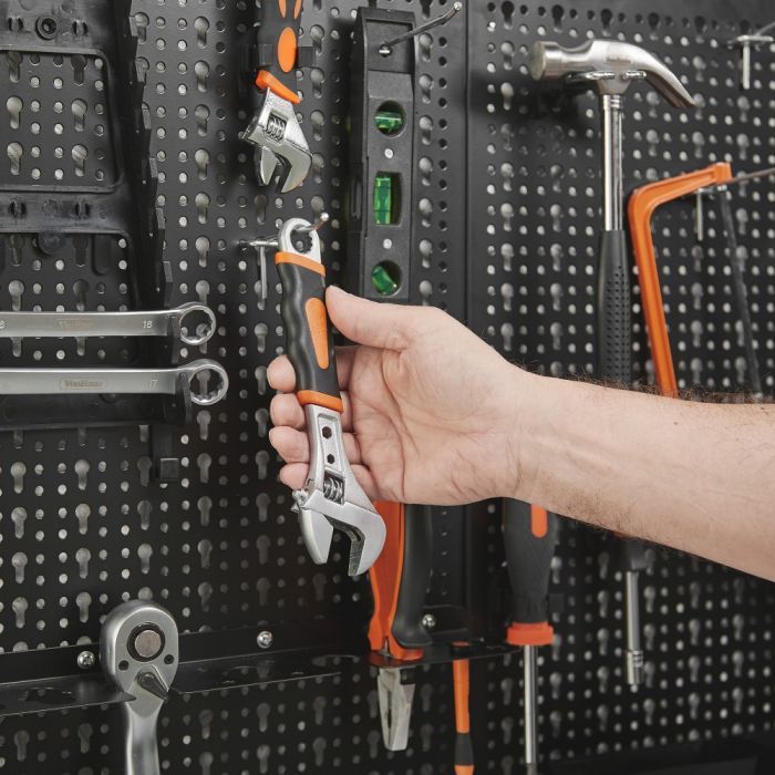 VonHaus kovinska tabla za orodje z nosilci VONHAUS VonHaus kovinska tabla za orodje z nosilci