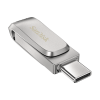 SanDisk Ultra Dual Drive Luxe USB Type-C 64GB 400MB/s USB 3.1 Gen 1, srebrn