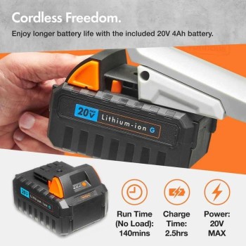 VonHaus Baterija 20V - litij-ionska baterija 4Ah VonHaus Baterija 20V - litij-ionska baterija 4Ah