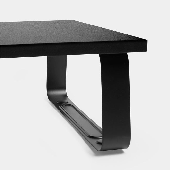 VonHaus lesen podstavek za monitor črn VONHAUS VonHaus lesen podstavek za monitor črn