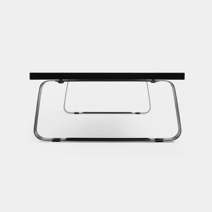 VonHaus lesen podstavek za monitor črn VONHAUS VonHaus lesen podstavek za monitor črn