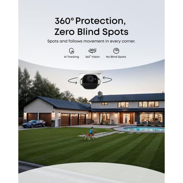 Anker Eufy Security SoloCam E42 komplet 4 kamer + HomeBase 3 baza + 4 solarni paneli ANKER Anker Eufy Security SoloCam E42 komplet 4 kamer + HomeBase 3 baza + 4 solarni paneli