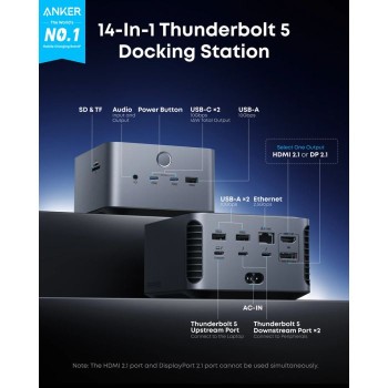 Anker Thunderbolt 5 priklopna postaja Anker Thunderbolt 5 priklopna postaja
