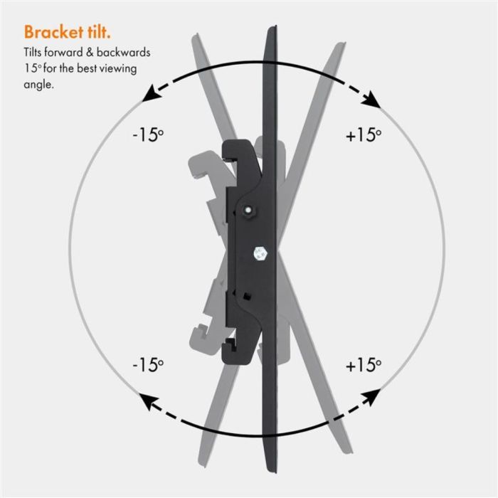 VonHaus 32-70 nagibni TV stenski nosilec do 75kg, Amazon best seller VONHAUS VonHaus 32-70 nagibni TV stenski nosilec do 75kg, Amazon best seller