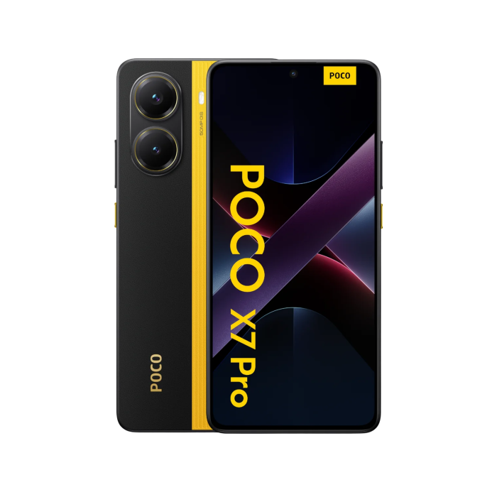 POCO X7 PRO 5G pametni telefon 8/256GB, rumen