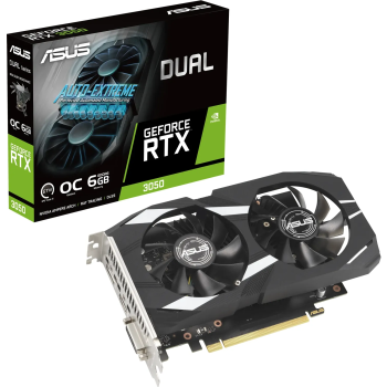 Grafična kartica ASUS GeForce RTX 3050 DUAL OC, 6GB GDDR6, PCI-E 4.0 DUAL-RTX3050-O6G Grafična kartica ASUS GeForce RTX 3050 DUAL OC, 6GB GDDR6, PCI-E 4.0 DUAL-RTX3050-O6G