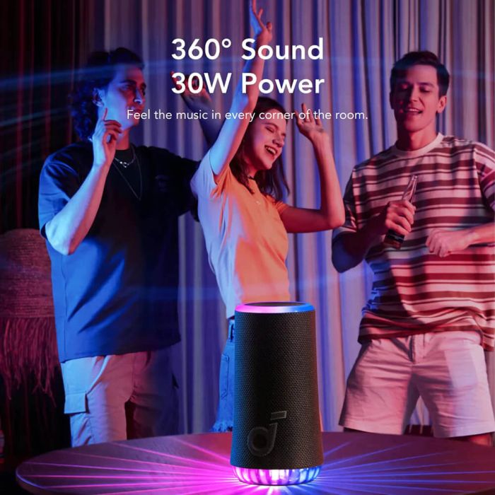 Anker Soundcore prenosni Bluetooth zvočnik Glow, moder ANKER Anker Soundcore prenosni Bluetooth zvočnik Glow, moder