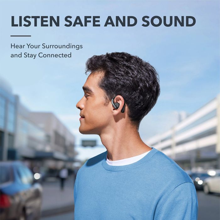 Anker Soundcore AeroFit brezžične slušalke, črne ANKER Anker Soundcore AeroFit brezžične slušalke, črne