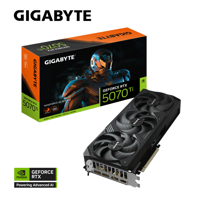 Grafična kartica GIGABYTE GeForce RTX 5070 Ti WINDFORCE OC SFF 16G, 16GB GDDR7, PCI-E 5.0 GIGABYTE Grafična kartica GIGABYTE GeForce RTX 5070 Ti WINDFORCE OC SFF 16G, 16GB GDDR7, PCI-E 5.0