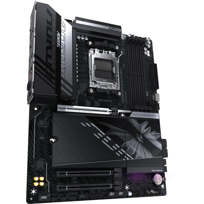 GIGABYTE B850 AORUS ELITE WIFI7, DDR5, SATA3, USB3.2Gen2x2, DP, 2.5GbE, WiFi 7, AM5 ATX GIGABYTE GIGABYTE B850 AORUS ELITE WIFI7, DDR5, SATA3, USB3.2Gen2x2, DP, 2.5GbE, WiFi 7, AM5 ATX