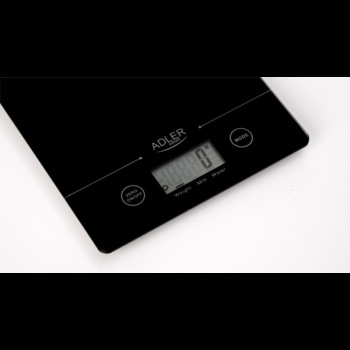 Adler kuhinjska tehtnica črna