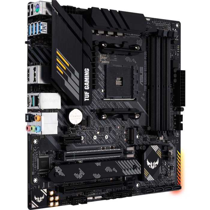 ASUS TUF GAMING B550M-PLUS, DDR4, SATA3, USB3.2Gen2, DP, 2.5Gb, AM4 mATX