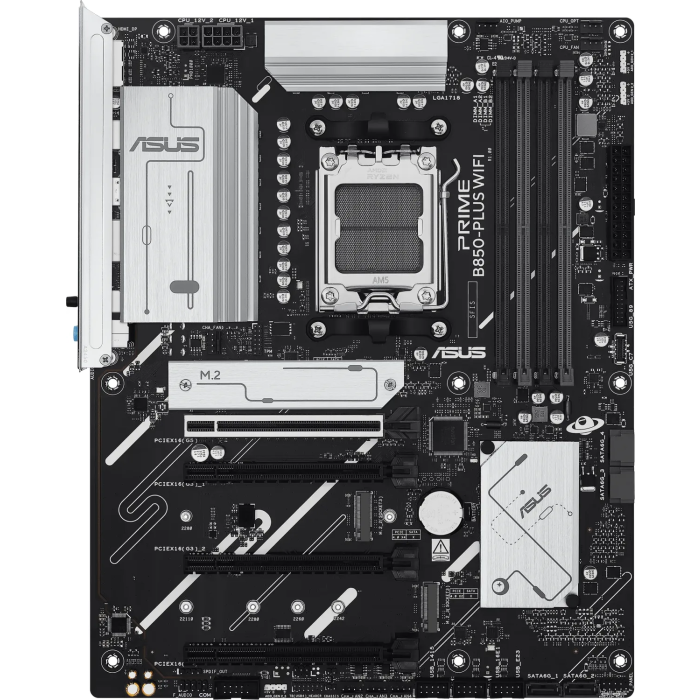 ASUS PRIME B850-PLUS WIFI, DDR5, SATA3, USB4, DP, 2.5GbE, WiFi 6E, AM5 ATX
