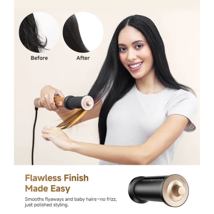 Dreame Airstyle Pro sušilnik in oblikovalec las s 7 nastavki, rjavi