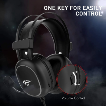 HAVIT Gamenote RGB LED slušalke z mikrofonom HV-H2016d