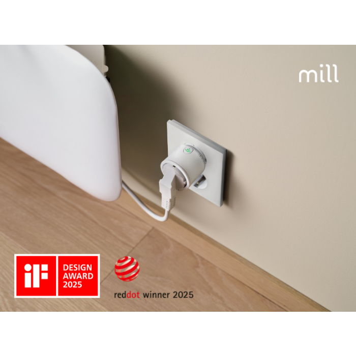 MILL Wi-Fi pametna vtičnica za grelne naprave MILL MILL MILL Wi-Fi pametna vtičnica za grelne naprave MILL