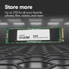 Crucial E100 480GB PCIe Gen4 NVMe 2280 M.2 SSD