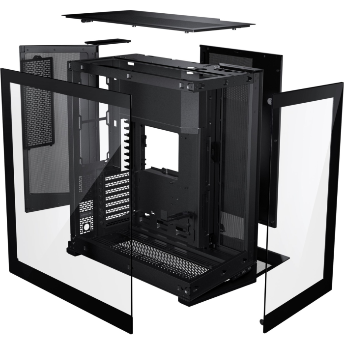 PHANTEKS NV7 TEMPERED GLASS D-RGB LED ATX črno ohišje