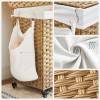 SONGMICS Košara za perilo Bamboo 66 x 33 x 60 cm NARAVNA, LCB363N01 SONGMICS SONGMICS Košara za perilo Bamboo 66 x 33 x 60 cm NARAVNA, LCB363N01
