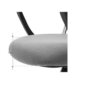 SONGMICS pisarniški stol siv OBN034G01