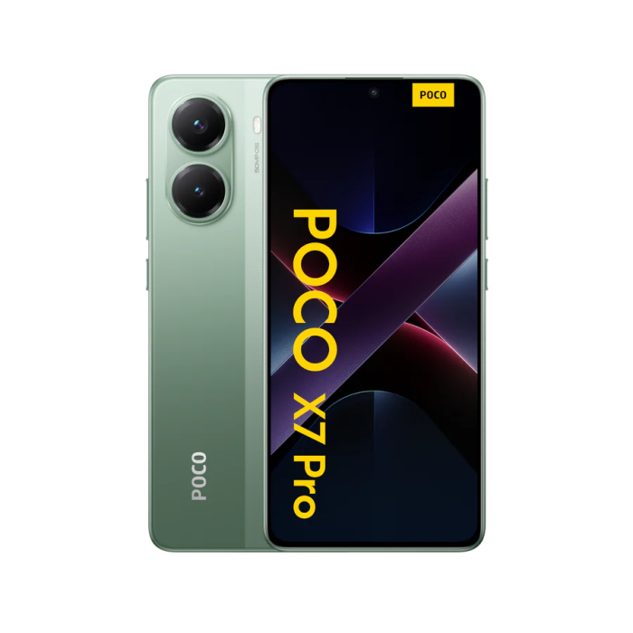 POCO X7 PRO 5G pametni telefon 12/512GB, zelen POCO POCO X7 PRO 5G pametni telefon 12/512GB, zelen