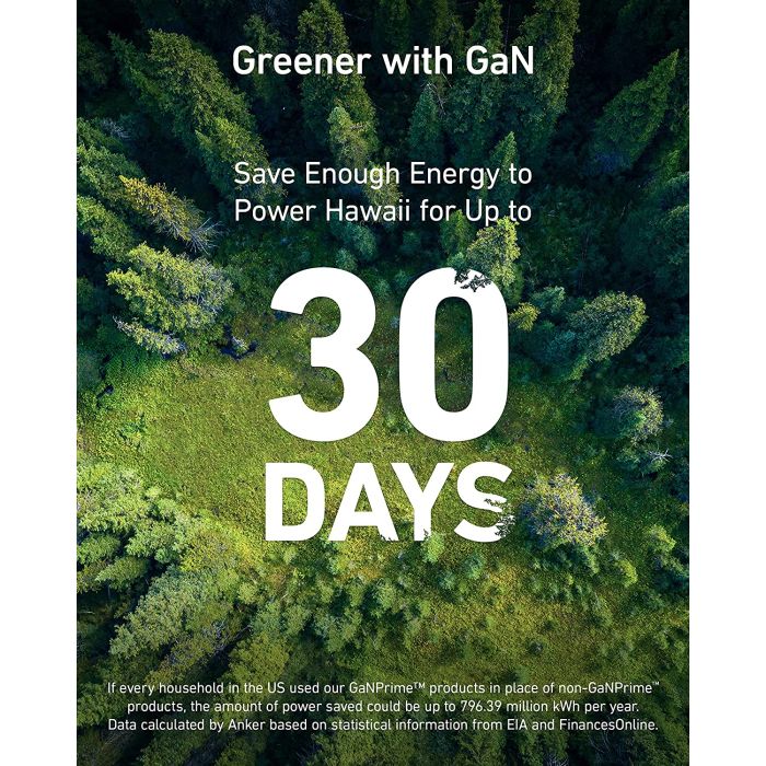 Anker 735 GaN III Prime, 3-portni 65W polnilec, črn ANKER Anker 735 GaN III Prime, 3-portni 65W polnilec, črn