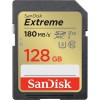 SanDisk Extreme 128GB SDXC spominska kartica + 1 leto RescuePRO Deluxe do180MB/s & 90MB/s branje/zap