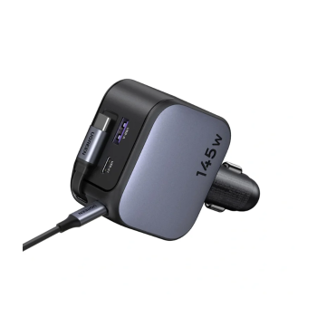 Ugreen 145W avtopolnilec z vgrajenim USB-C kablom