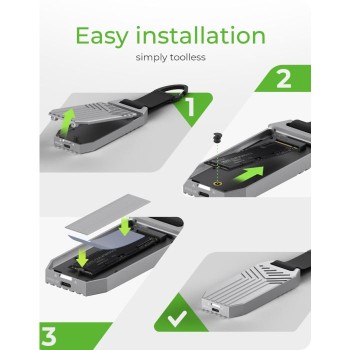 IcyBox IB-1919M-C42 USB4 Gen 3x2 ohišje za M.2 NVMe SSD IcyBox IB-1919M-C42 USB4 Gen 3x2 ohišje za M.2 NVMe SSD