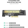Ugreen M.2 PCIe NVME na PCIe 3.0 x4 x8 x16 adapter - box