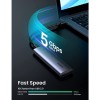 Ugreen M.2 SATA SSD USB 3.1 Gen2  zunanje aluminijasto ohišje