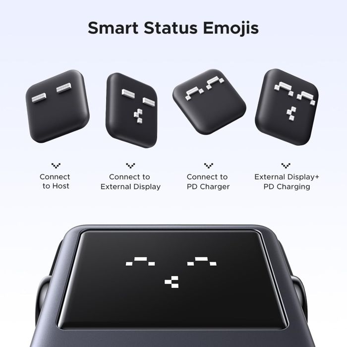 Ugreen Uno 6v1 USB-C hub z 10Gbps USB-C in USB-A ter 4K@60Hz HDMI izhodi UGREEN Ugreen Uno 6v1 USB-C hub z 10Gbps USB-C in USB-A ter 4K@60Hz HDMI izhodi