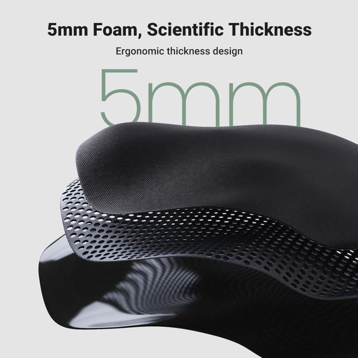 Ugreen ergonomska podloga za miško z naslonom za zapestje - črna