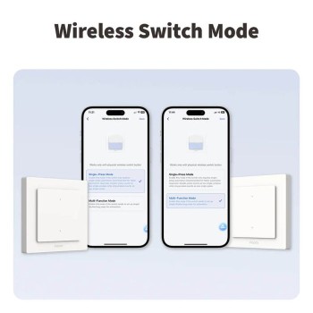 AQARA pametno stikalo za luči H2 (WS-K08D), 4 gumbi - 2 kanala AQARA pametno stikalo za luči H2 (WS-K08D), 4 gumbi - 2 kanala