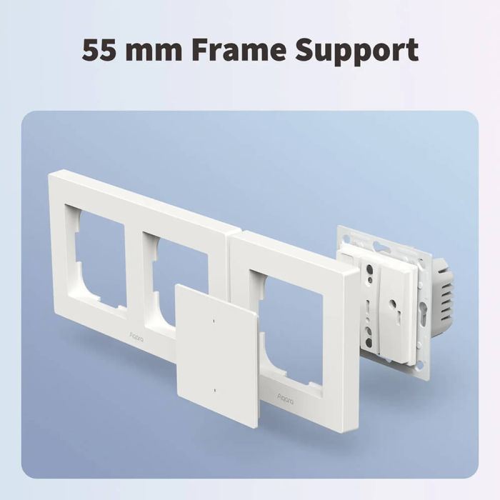AQARA pametno stikalo za luči H2 (WS-K08D), 4 gumbi - 2 kanala AQARA AQARA pametno stikalo za luči H2 (WS-K08D), 4 gumbi - 2 kanala