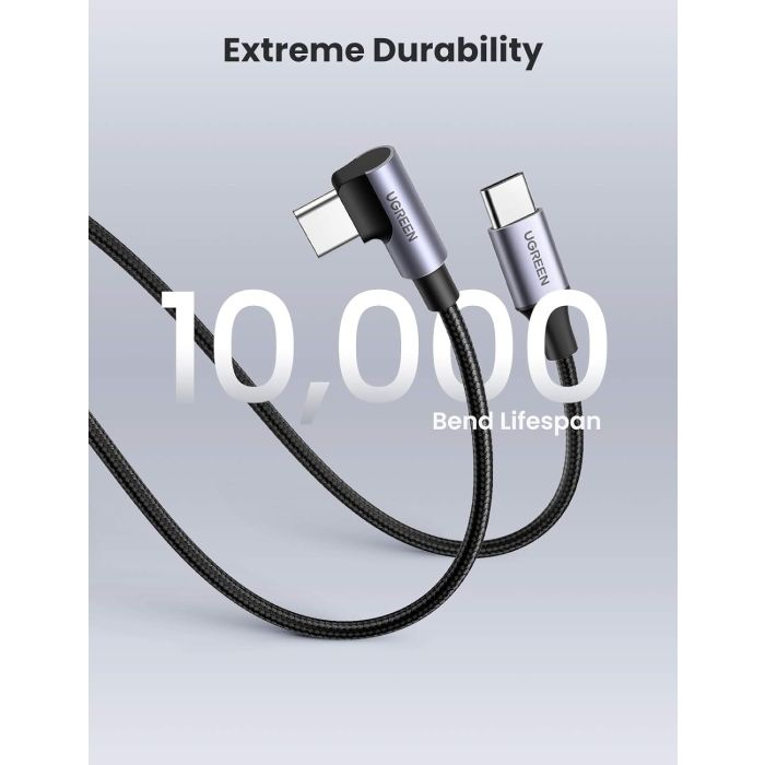 Ugreen USB-C na kotni USB-C kabel 60W 2M