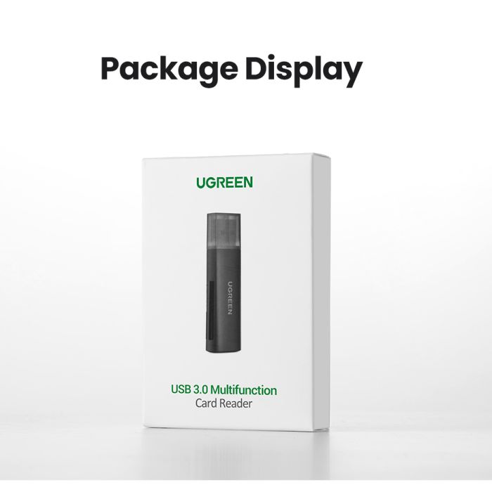 Ugreen Čitalec kartic SD/microSD USB 3.0 - box