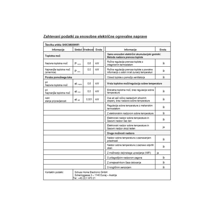 SHE IR ogrevalni panel z ogledalom in WiFi SHE SHE IR ogrevalni panel z ogledalom in WiFi