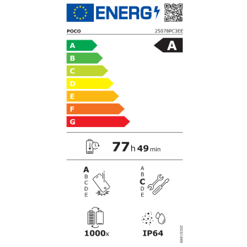 POCO C85 pametni telefon 8/256GB, črn