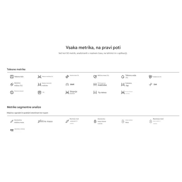 RENPHO MorphoScan Smart Body Scale – pametna tehtnica za celovito analizo telesa RENPHO RENPHO MorphoScan Smart Body Scale – pametna tehtnica za celovito analizo telesa
