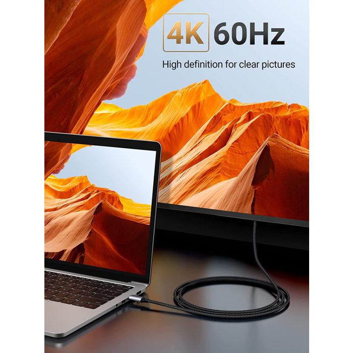 Ugreen USB-C na HDMI kabel 1.5m 4K@60Hz - box UGREEN Ugreen USB-C na HDMI kabel 1.5m 4K@60Hz - box