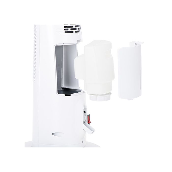 Adler keramični LCD kalorifer 2200W z vlažilcem, stolp, bel AD7730 ADLER Adler keramični LCD kalorifer 2200W z vlažilcem, stolp, bel AD7730