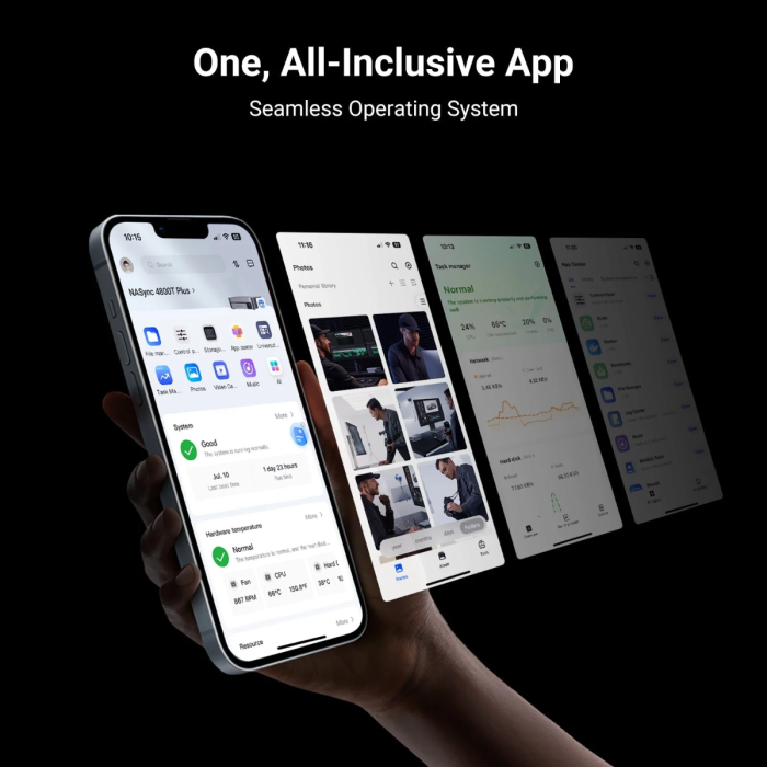 Ugreen NASync DXP480T za 4x M.2, Intel I5 1235u, 8GB DDR5, 1x10GbE mreža
