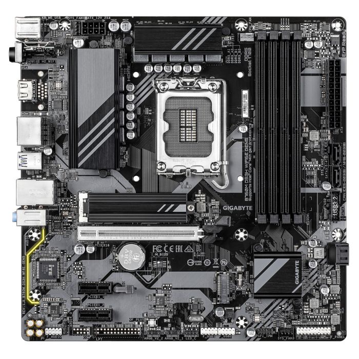 GIGABYTE B760M DS3H WF6E GEN5, DDR5, SATA3, USB3.2Gen2, DP, WiFi, LGA1700 mATX