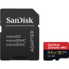 SanDisk Extreme PRO microSDXC 64GB + SD Adapter do 200MB/s & 90MB/sA2 C10 V30 UHS-I U3